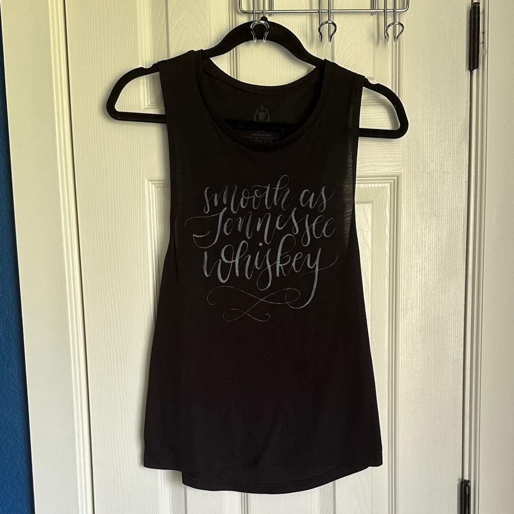 Smooth as Tennessee whiskey tank